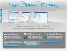 Tablet Screenshot of light-speed.com